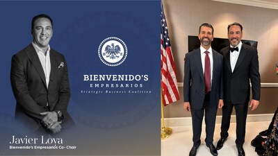 Bienvenido’s Empresarios Co-Chair Javier Loya Celebrates Hispanic Excellence at President Trump’s Official Hispanic Inaugural Ball